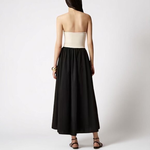 J. Crew Strapless colorblock mixy dress Size Small - Picture 2 of 13